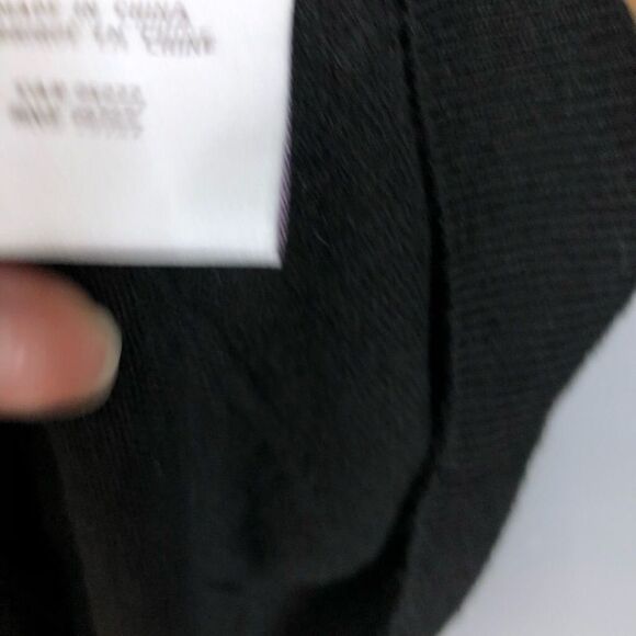 Isaac MIZRAHI Black 1/2 Zip Long Sleeve Sweater Sz M - Picture 9 of 9